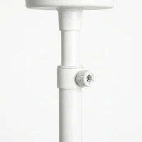 PawHut In Hoogte Verstelbare Krabpaal 202-242 cm, Antislip, Jutetouw-Palen, Spaanplaat, Groen/Geel(m-12)