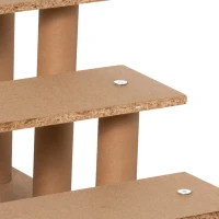 PawHut Pet Steps 4 Steps Beige 60 x 35 x 44 cm(m-13)