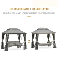 Luxe tuinschommel van Outsunny(m-4)