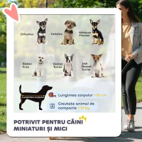 PawHut Cărucior pentru câini convertibil, cu 2 lese și pernă, din oțel și poliester, 82x49.5x98 cm, albastru și negru(m-4)