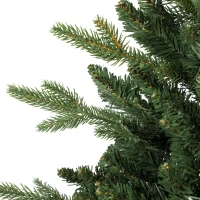 HOMCOM Realistische kunstkerstboom 180 cm met 1237 takpunten en metalen standaard, groen(m-13)