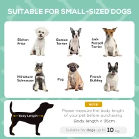 PawHut Outdoor Dog Bed with Removable Canopy, Portable Raised Dog Bed for Camping, Garden & Beach, Water-Resistant UV-Protection Mesh Pet Cot Sun Lounger, for Small Pets, 61 x 46 x 62 cm, Grey(m-4)