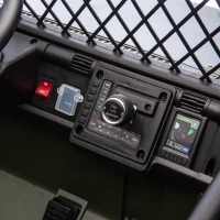 AIYAPLAY Toyota FJ 24V elektrische kinderauto met afstandsbediening, 200W motor, lithium-accu, 2-zits, 3-8 jaar(m-11)