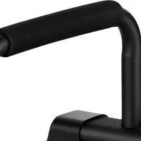 HOMCOM opdrukgrepen, set van 2, antislip opdrukgrepen, opdrukstangen, parallettes, opdrukoefeningen voor spier- en krachttraining, staal(m-10)
