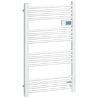 HOMCOM badkamerverwarming, 24/7 programmering, 4 modi, bescherming tegen oververhitting, 54 cm x 4 cm x 96 cm, wit(m-1)