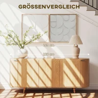 HOMCOM Wanddecoratie 3D set van 2 geometrisch modern wanddecoratie voor woonkamer, hal, 80 x 3,5 x 80 cm, wit(m-7)