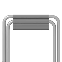 Outsunny Picknickset Klaptafel met Stoelen Campingtafel met Stoelen, opvouwbaar, 180 cm x 60 cm x 70 cm, Zilver(m-8)