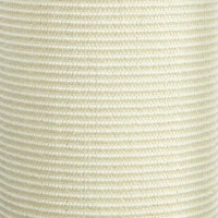 PawHut krabpaal voor katten 85 cm, hoekontwerp, ruimtebesparend, 35 cm x 35 cm x 85 cm, roomwit(m-9)