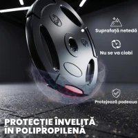 SPORTNOW Set de 4 Discuri Greutăți, 2x7,5 kg și 2x5 kg, Polipropilenă și Nisip, Ø30x5,5 cm, Ø27x4,5 cm, Negru(m-6)