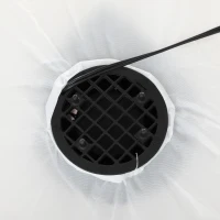 Outsunny Opblaasbare kerstsneeuwpop met 2 rendieren, 215 cm, voor buiten, met leds en tas(m-9)