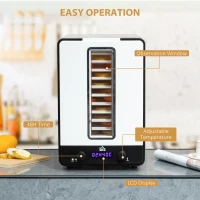 HOMCOM 11-Tray Food Dehydrator, 40-70℃ Temperature and Timer(m-6)