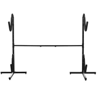 SPORTNOW Kajak, surfboard en stand-up paddle houder - Verstelbaar metalen frame (144-180 cm)(m-10)