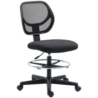 Vinsetto tekenstoel, ergonomische bureaustoel, in hoogte verstelbare bureaustoel(m-11)