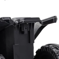 AIYAPLAY Quad Électrique Enfants 6 V, Voiture Électrique Enfants, Batterie au Lithium, Vitesse Max. 2 Km/H, 18 à 48 Mois, Noir(m-14)