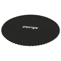 SPORTNOW Tapis de rechange pour trampoline tapis de saut de remplacement, compatible trampoline Ø 3,7 m et ressorts de 14 cm(m-12)