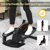 HOMCOM Mini stepper met LCD-monitor(m-4)