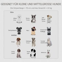 PawHut hondenkooi 85 cm x 55 cm x 75 cm(m-4)