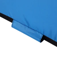 Outsunny Pop-up toilettent, mobiele camping douchetent, omkleedtent met binnentas, douchecabine, omkleedcabine, waterdicht, polyester blauw 120 x 120 x 190 cm toilettent douchetent binnentas | Aosom.de(m-8)