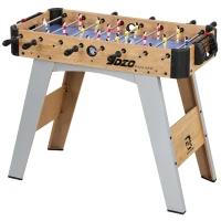 SPORTNOW Calcio Balilla: Mini Tavolo da 89 cm, 2 Segnapunti Manuali, Viola(m-11)