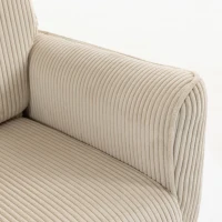 HOMCOM Elektrische Relaxstoel met Ligfunctie, 2 Motoren, 360° Draaibare TV-Fauteuil met USB(m-11)
