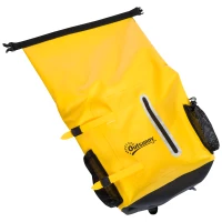 Outsunny Bolsa Estanca 30L PVC Bolsa Seca Impermeable Mochila con Correa Ajustable para Deporte Aire Libre Φ27.5x67cm(m-5)