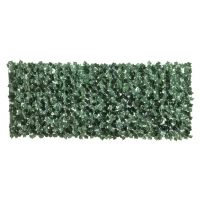 Outsunny Kunsthaag Kunstplant, Kunstmatige Klimplant, 240cm x 100cm Groen(m-11)