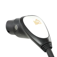 HOMCOM Type 2 EV Charging Cable, 7kW, 32A, Mode 3, 1-Phase, 10m Type 2 to Type 2 EV Extension Cable for EVs, PHEVs(m-10)