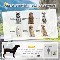 PawHut hondenaanhanger, vouwfietsaanhanger, hondenaanhanger, geel(m-4)