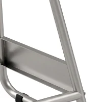 HOMCOM Universele Motorstandaard, Draagvermogen tot 500 kg, Stalen Constructie, Grijs(m-11)