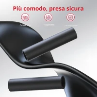 Barre per dip, regolabili in altezza, smontabili e portatili, 100x58x96 cm, Nero(m-9)