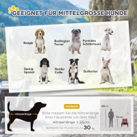 PawHut Opvouwbare Hondenaanhanger, Fietsaanhangwagen voor Honden, Waterbestendig, Oxford-stof, Metaal, 140 x 71 x 83 cm, Rood(m-4)