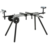DURHAND Werktafel voor verstekzagen staalverstekzaag 123,5 - 245 cm(m-1)