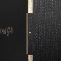 SPORTNOW Box pliometric cu 3 înălțimi din lemn antiderapant, 76-61-51 cm, negru(m-8)