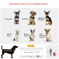 PawHut Dog Stroller with Rain Cover for Small Miniature Dogs, Folding Pet Pram with Cup Holder, Storage Basket, Reflective Strips, Red(m-4)