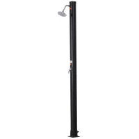 Ducha Solar Exterior de PVC 20L Perfecta como Ducha de Jardín o Ducha de Terraza Hasta 60℃ Para Piscinas al Aire Libre 218cm(m-1)