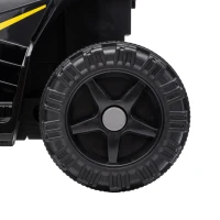 AIYAPLAY Quad Électrique Enfants 6 V, Voiture Électrique Enfants, Batterie au Lithium, Vitesse Max. 2 Km/H, 18 à 48 Mois, Noir(m-12)