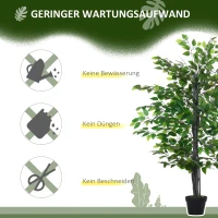 Outsunny kunstmatige banyanboom(m-6)