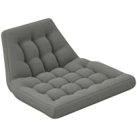 Outsunny Zitkussen, Buitenzitkussen voor Hangstoel en Schommelstoel, Outdoor Kussen, Grijs(m-11)