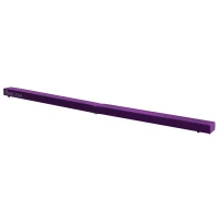 HOMCOM 2.1M 7FT Gymnastics Folding Balance Beam Home Gym Training Exercise Sports - Purple(m-1)