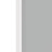 PawHut deur en traphekje oprolbaar eenhandsbediening PVC grijs(m-13)