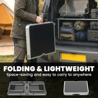 Outsunny Four-Person Foldable Aluminium Picnic Set(m-7)