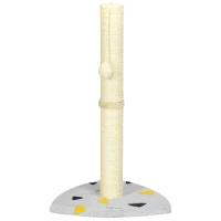 PawHut Krabpaal 62cm Kattenkrabpaal met Krabbal Kattenkrabpaal(m-10)