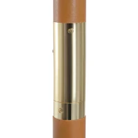 Outsunny Ombrellone da Giardino 3x2.5 con Palo in Legno e 8 Stecche e Copertura in Poliestere Rosso Scuro(m-9)