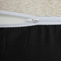 HOMCOM 3-zitsbank 260 cm van chenille, frameloze modulaire bank met extra breed en diep zitvlak en brede armleuningen(m-13)