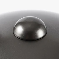 HOMCOM Vloerlamp met ronde kap, voetschakelaar, lang snoer, elegante look, metaal, grijs(m-10)