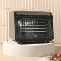 HOMCOM 35-70°C Six-Tray Food Dehydrator - Black(m-3)