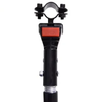 HOMCOM Reboque de Carga para Bicicleta Carrinho Dobrável para Bicicleta com 2 Rodas Refletores Carga 40 kg 155x71,5x77 cm Preto(m-9)
