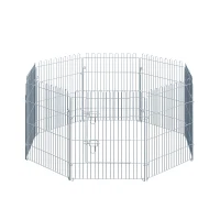 PawHut Ren puppy-uitloop puppyhek box voor dieren puppyhek 4 maten(m-11)