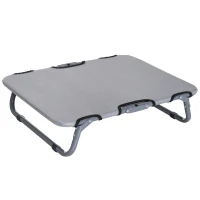 hondenligbed hondenbed kattenmand slaapplaats inklapbaar grijs(m-10)