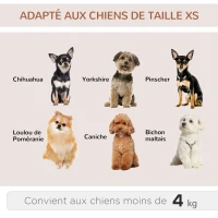 PawHut Sac de transport transporteur pour animaux 2 en 1 trolley chariot panier à roulette chariot sac à dos amovible respirable charge max. 10 kg tissu oxford gris(m-4)
